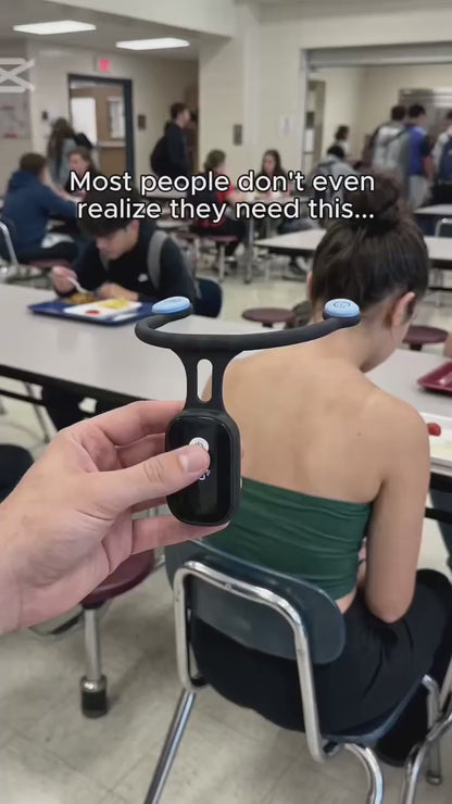 Smart Posture Corrector Stand taller and feel more confident with a smart posture corrector designed for all-day wear. It gently reminds you to reset your posture throughout the day, helping you build better habits.